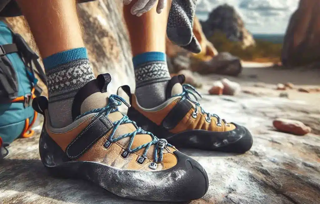Les Chaussettes et Chaussons d’Escalade : Un Dilemme Éternel