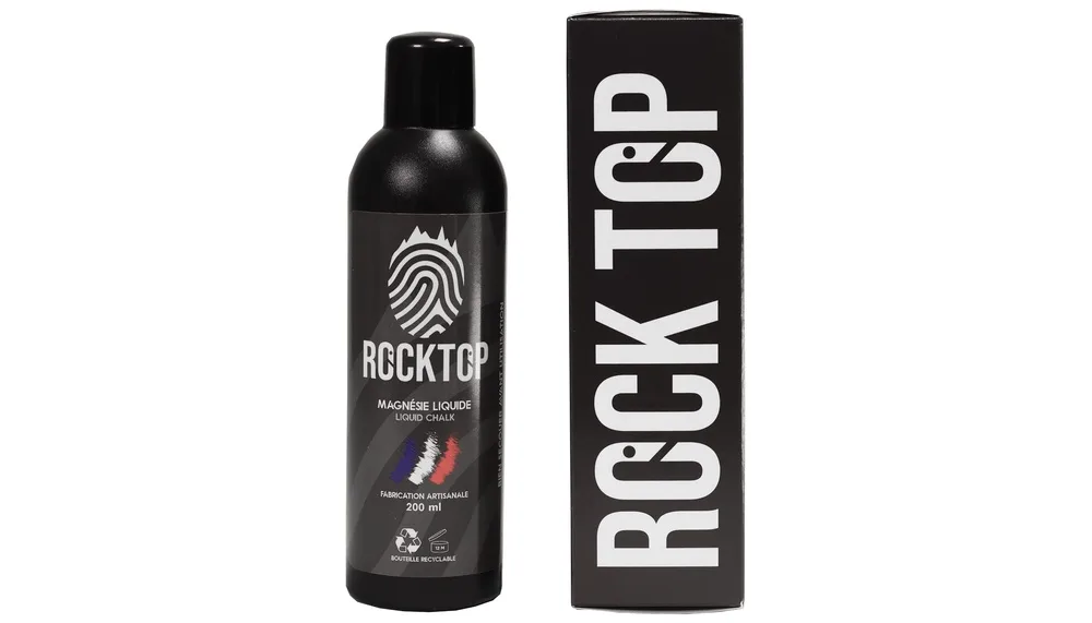 Test de la Magnésie Liquide ROCK TOP : Un Grip Optimal Pour l’Escalade