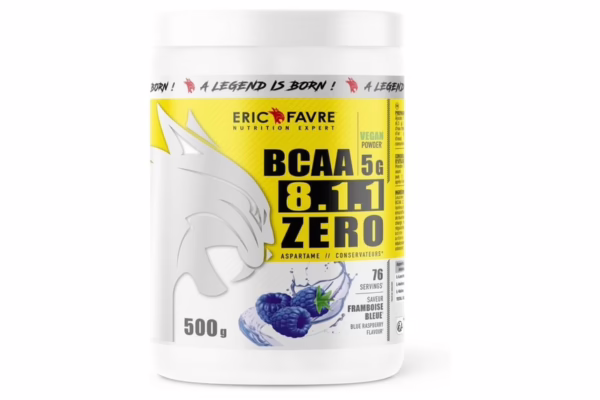 Mon Avis sur le BCAA Poudre 8.1.1 Zero de Eric Favre