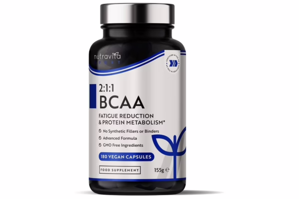 Mon Test du BCAA Haute Résistance 1000mg 2:1:1 de Nutravita