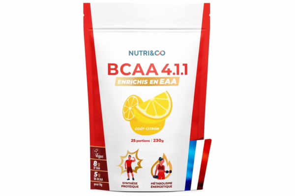 NUTRI & CO BCAA en Poudre 4.1.1 enrichi en EAA : Mon Avis