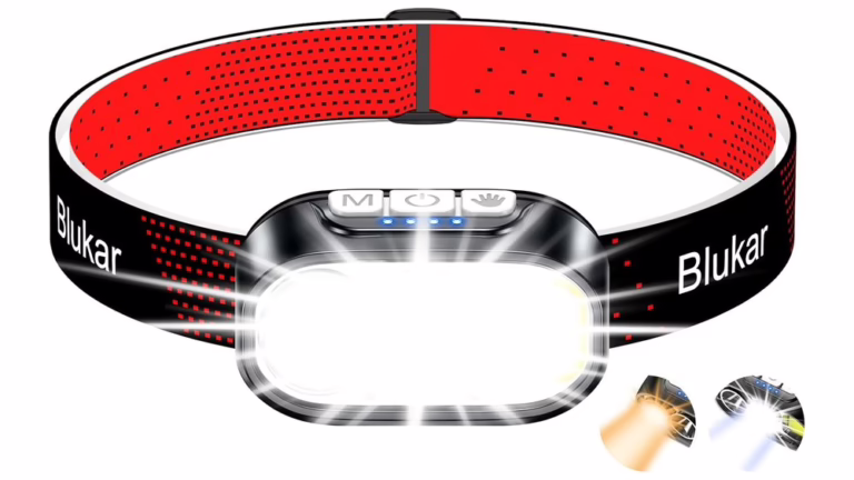 Blukar 2 Colours Rechargeable Headlamp