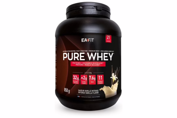 Whey EAFIT Vanille : Test & Avis Ultime du Grimpeur